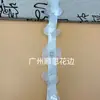 Venta al por mayor del fabricante Flores de Lentejuelas Bordadas a Mano con Cuentas Código de Barras Ropa Infantil Vestido Accesorios de Cadena DIY Accesorios de Encaje Dinastía Han