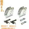 Carro plataforma asa plegable base carretilla de mano asa caja triangular engrosada base de tirador carro de carga accesorios de bisagra