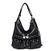 Bolso de Hombro Nuevo Estilo para Mujer, Bolso de Mamá, Moderno y Elegante, Gran Capacidad, Estilo Coreano, Textura de Cuero Suave a la Moda, Mochila, Bolso Cruzado