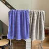 Toalla de playa absorbente para natación, dormitorio, moda, terciopelo de burbujas, toalla de baño para parejas, conjunto de tres piezas, gruesa, cálida, sin pelo