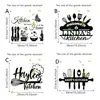 Decoración de Pared para Cocina y Restaurante Estilo Americano Transfronteriza Pegatinas de Pared Utensilios de Cocina Creativos Flores de Pan Pegatinas con Lema en Inglés