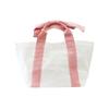 Bolsa de Lona de Color Sólido Simple Linda Bolsa Tote de Lona 2026 Bolsa de Almuerzo para Estudiantes Bolsa de Almacenamiento Bento Fabricante en Stock