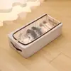 Caja de Zapatos Transparente sin Instalación Marco de Acero Engrosado Visible a Prueba de Polvo y Humedad Caja de Almacenamiento de Zapatos Caja de Almacenamiento de Ropa para el Hogar