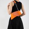 2024 Verão Novo Estilo Ocidental Simples Bolsa de Ombro Casual Commuter Crossbody Bolsa Feminina Moda Commuter Corrente Pequena Bolsa Quadrada