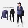 Conjunto de dos piezas formado por falda y cárdigan, para yoga, fitness, deportes, correr, gimnasio, talla grande, para chica gordita, aspecto ajustado y holgado.