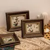 Moldura para Foto Estilo Europeu Retrô Americano Moldura Vazia Mesa 6 polegadas Resina 10 polegadas 16 polegadas Pintura a Óleo Moldura para Pendurar na Parede Qualquer Tamanho