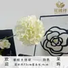 Hortênsia Grande de Haste Única Flores Artificiais Buquê Flores de Seda Flor Artificial Decoração de Salão de Cerimônia de Casamento Flor Sala de Estar Quarto Decoração Atacado