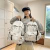 Mochila Nova com Aparência Sofisticada, Estilo Chinês, Estampa de Borboleta Fresca e Doce para Alunos do Ensino Fundamental II e Médio, Mochila Casual e Leve