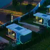 Hotel Cápsula Espacial Estilo Camping Interestelar Casa Completa Inteligente Hotel Estilo Camping Familiar Casa Contenedor con Vista al Lago