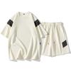 Traje Casual para Hombre 2026 Verano Holgado Camiseta de Pareja Estrella Cro de Manga Corta Pantalones Cortos Conjunto Deportivo de Dos Piezas Ropa de Hombre Ins
