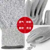 Protección de Manos Guantes Anticorte Grado 5 para Matanza y Despiece Guantes de Protección Laboral Anticorte Guantes Industriales de Protección HPPE