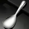 Cuchara para Arroz de Acero Inoxidable Cuchara Gruesa para Arroz Cuchara Doméstica para Arroz Cuchara para Platos Cuchara Grande Venta al por Mayor AliExpress