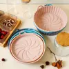 Bandeja Plegable de Silicona para Freidora de Aire Cuadrada Herramienta para Hornear Olla de Silicona para Freidora de Aire