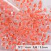 Miçangas de arroz de núcleo tingido de 4mm miçangas soltas miçangas feitas à mão para ponto cruz miçangas diy material para acessórios de pulseira tecida