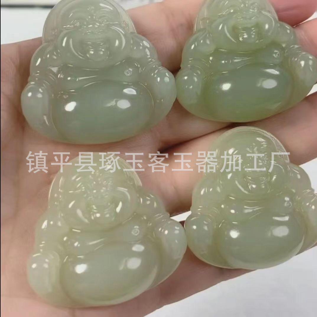 阿富汗玉佛公吊坠