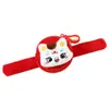 Regalo de Año Nuevo Pulsera de Slap de Pony Decoración de Muñeca para Niños Pulsera Recompensa para Estudiantes Muñeco de Peluche Regalo Pequeño