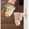 Zapatos Birkenstock Retro Dulces de Suela Gruesa con Tacón Blanco de Almohada para Aumentar la Altura, Nuevo Modelo de Primavera 2026, Versátiles y Adecuados para Faldas