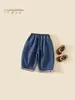 Pantalones de Otoño para Niñas 2026 Nuevo Estilo Coreano Encaje Moda Pantalones Largos para Bebés Niñas Otoño Niños Jeans de Pierna Ancha