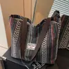 Bolsa de Gran Capacidad Estilo Étnico para Mujer 2026 Nueva Moda Bolso Tote de Viaje para Mujer Bolso de Hombro Versátil Retro