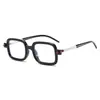 Gafas de Sol Cuadradas Pequeñas de Marco Minimalista de Moda 2025 Nuevas Gafas de Sol de Moda Tendencia Europea y Americana Versátiles para Celebridades de Internet Sin Graduación
