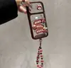 A garota que ama dinheiro e é amada pode transformar instantaneamente seu telefone com um cordão de corrente de contas, tornando-o adequado para o iPhone 17 Pro Max e iPhone 16, apresentando um design de céu estrelado inspirado na dopamina