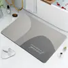 Alfombrilla de suelo de lodo de diatomeas simple nórdica transfronteriza Amazon Entrada Entrada Felpudo decorativo para puerta Baño Alfombrilla de suelo absorbente de agua de secado rápido