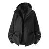 Chaqueta Talla Grande para Mujer Woodpecker 2025 Nueva Ropa de Montañismo para Exteriores a Prueba de Viento e Impermeable Tres en Uno Primavera y Otoño