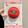 Soporte Magnético Creativo Estéreo de Tomate Coreano Adecuado para Teléfonos Móviles Magsafe para Adsorber Fuertemente el Escritorio Personas Perezosas
