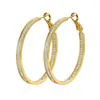 Pendientes Colgantes de Cobre Transfronterizos Europeos y Americanos con Incrustaciones de Circonita, Pendientes Exagerados de Moda y Elegantes con un Toque de Lujo Ligero y de Alta Gama