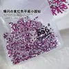 Diamantes Sueltos Ss4 Ab Rhinestones en Forma de Abanico King para Uñas, Rhinestones Super Brillantes en Forma de Abanico, Rhinestones Redondos de Vidrio Iridiscentes Aurora con Base Plana