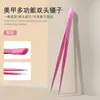 Pinzas multifuncionales de doble punta para arte de uñas, papel para pegatinas de uñas con varilla de silicona para presionar, herramienta japonesa para arte de uñas con relieve