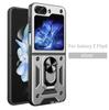 Funda Adecuada para Teléfono Plegable Samsung Z Flip8 Moto Razr60 Ultra con Soporte Cubierta Protectora Anti-Caídas
