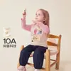 Camiseta de Manga Larga para Bebé Niña Jerry 2026 Otoño Nueva Ropa para Bebé Top Estampado para Niños Pequeños Conjunto de Otoño para Niños