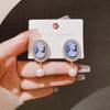 2023 nuevo estilo de moda retro retrato suave delicado perla redonda marca elegante de alta clase temperamento aretes aretes