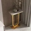 Estructura para Flores de Lujo Ligero Estilo Italiano, Soporte de Piso para Flores para Sala de Estar Estilo Nórdico con Encimera de Roca, Soporte de Hierro de Gama Alta Simple para Macetas