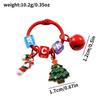 Pingente de etiqueta de Natal boneca requintada criativa chaveiro pingente corrente de carro acessórios para mochila escolar pequenos presentes atacado