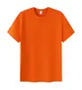 Camisetas 100% Algodão com Logo Personalizado, Camisetas Culturais de Verão em Algodão Penteado com Gola Redonda, Manga Curta para Reuniões de Grupo e Uniformes de Trabalho, Impressão no Atacado