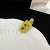 Pinzas para el pelo de helado y paleta simuladas de verano para mujer, Pinzas de pico de pato lindas para flequillo lateral, Pasadores y accesorios para el cabello para niños