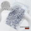 Explosões transfronteiriças Cor Flat Diamond Nail Art Jóias Super Flash Magic Color AB Size Mixed Round DIY Nail Diamond Ornaments