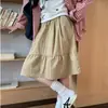 Falda de Mujer Estilo Japonés Primavera/Verano 2025 Nueva Gama Alta Estilo Universitario Cintura Alta Falda de Paraguas Falda Corta