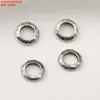 Anillo de Plata de Ley S925 Pluma Corriendo Anillo de Cuentas Golpeadoras Cuentas a Juego Accesorios Anillo de Plata Negra Vestido Retro Dados Material DIY