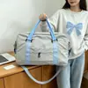 Bolsa de Viaje de Gran Capacidad para Mujer Ligera de Mano para Gimnasio Bolsa de Equipaje Casual de Hombro Único Cruzada Bolsa de Viaje Casual
