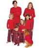 Roupa pai-filho roupa de outono 2022 explosões da Amazon roupa de casa xadrez vermelho Natal terno pai-filho