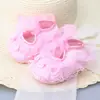Sapatos de Bebê para Primavera, Verão e Outono 0-1 Ano Sapatos de Princesa com Renda Sapatos de Flor Sapatos Macios para Crianças Pequenas Sapatos de Primeiro Passo do Bebê Sapatos de Lua Cheia