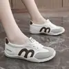 Zapatos para mujer K1529, súper cómodos, zapatillas blancas estilo alemán para mujer, nuevo modelo de otoño 2026, suela plana, antideslizantes, para mujeres embarazadas, de corte bajo, estilo Forrest Gump