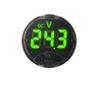 Pantalla digital LED voltímetro DC circular DC7-120V voltímetro AC digital AC50-265V protección contra conexión inversa