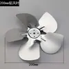 Motor de enfriamiento de refrigerador y congelador, condensador, ventilador asíncrono de polo sombreado YZF con carcasa de aluminio, ventilador del condensador y rejilla del ventilador