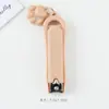 Cortador de Unhas Colorido Simples com Pingente de Patinha de Gato Fofa de Desenho Animado, Tesoura de Unha Dobrável, Ferramentas de Manicure e Nail Art