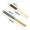 Lima para carpintería lima de mano diente grueso tallado en madera texto juego rectificado lima para plástico grano único varilla redonda lima de madera herramienta de rectificado para carpintería