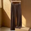 Pantalones de Pana para Hombre Suaves y Amigables con la Piel, Pantalones Casuales para Hombre de Talla Grande para Otoño, Pantalones de Pana Rectos Holgados para Hombre